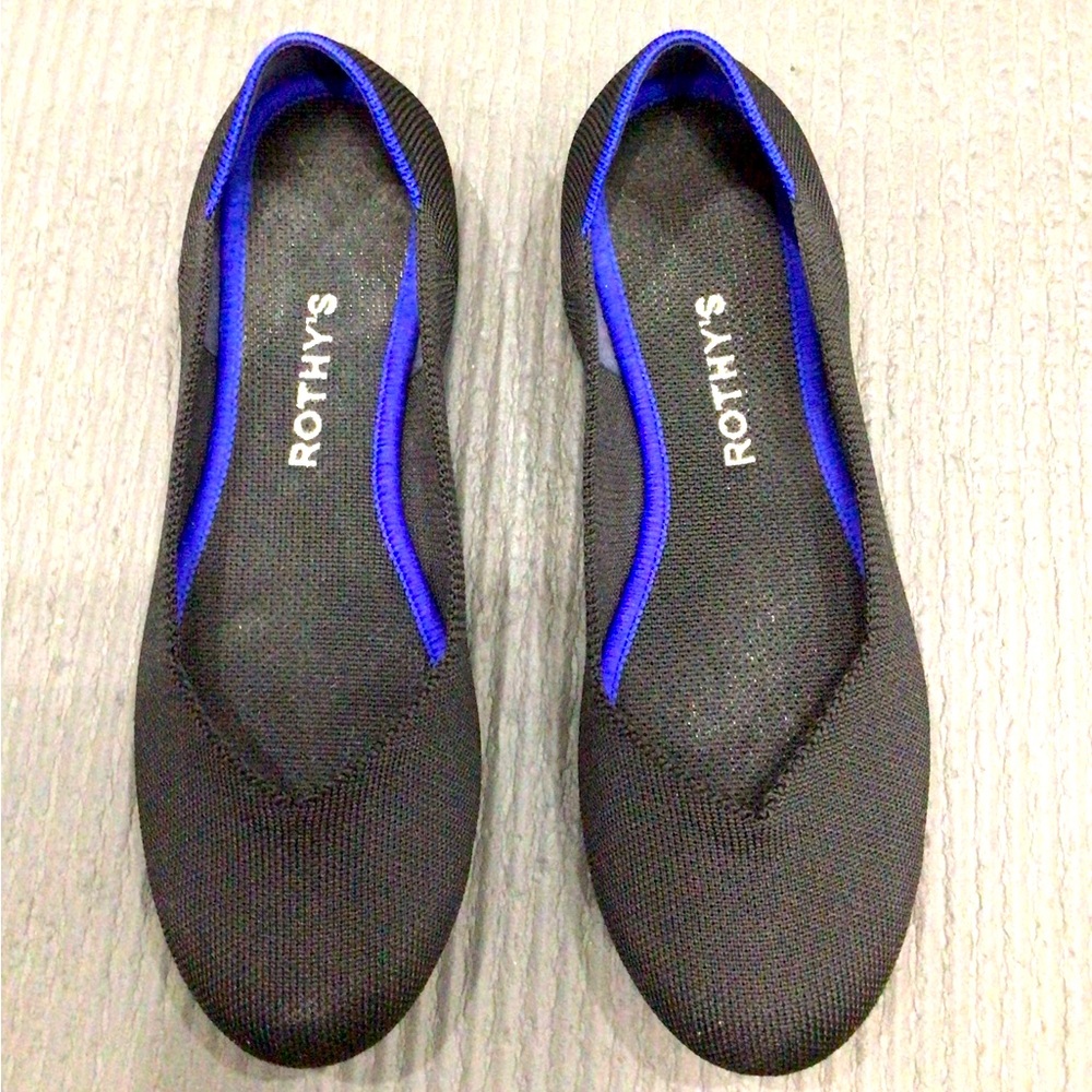 Rothy’s The Flat Knit Loafers in Solid Black
